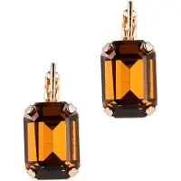 Otazu Vogue Earrings Smoked Topaz Size: OS | Earrings Outlet | Dames |