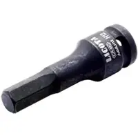 Boni-Shop® Duurzame 1/2" zeskantsleutel Dop H5 van Cr-Mo Staal met 78mm Lengte voor Professioneel Gebruik en Hoge Precisie bij Slagschroevendraaiers