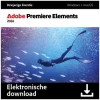 Adobe Premiere Elements 2026 voor Windows &amp; MacOS