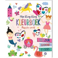 Interstat Mijn bling-bling kleurboek - Magische wereld