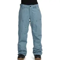 Volcom - Dames skibroeken - Pollock Pant W Denim voor Dames - Maat M - Blauw