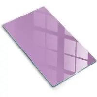 Wallfluent Glazen Snijplanken - Paars Snijplanken Glas - 30 cm x 52 cm - Paars Snijplanken van Glas - Glazen Keukenplank - Hygiënische Snijplank van Glas - Antislip Hakplank van Glas