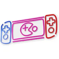 Forever Light NNE01, Decoratieve lichtfiguur, Blauw, Roze, Rood, Polyvinylchloride (PVC), Universeel, LED, USB