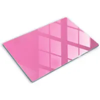 Wallfluent Glazen Snijplanken - Roze Snijplanken Glas - 80 cm x 52 cm - Roze Snijplanken van Glas - Keuken Snijplank Glas - Hygiënische Snijplank van Glas - Antislip Hakplank van Glas