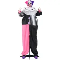 HOMCOM Halloween Decoraties Staal, Polyester 60L x 18B x 173H cm Meerkleurig