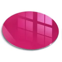 Wallfluent Glazen Snijplanken - Roze Snijplanken Glas - 40fi cm - Donkerroze Snijplanken van Glas - Keuken Snijplank Glas - Decoratieve Glazen Snijplank - Glazen Snijplank met Antislip