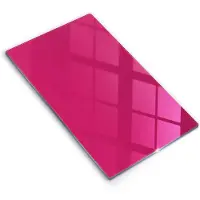 Wallfluent Glazen Snijplanken - Roze Snijplanken Glas - 30 cm x 52 cm - Donkerroze Snijplanken van Glas - Glazen Serveerplank - Glazen Snijplank Voor Keuken - Antislip Glazen Snijplank