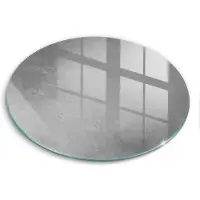 Wallfluent Glazen Snijplanken - Betonnen textuur achtergrond Snijplanken Glas - f40 cm - Grijs Snijplanken van Glas - Glazen Keukenplank - Design Glazen Snijplank Keuken - Antislip Glazen Serveerplank