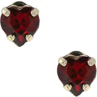 Otazu Mini Heart Pins Siam Size: OS | Earrings Outlet | Dames |