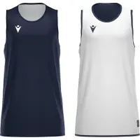 MACRON X500 Reversible Shirt Kinderen - Marine / Wit | Maat: 11-12 Y