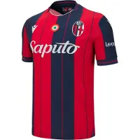 MACRON Bologna Fc 25/26 Home Short Sleeve T-shirt Rood M Man