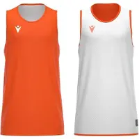 MACRON X500 Reversible Shirt Kinderen - Oranje / Wit | Maat: 11-12 Y