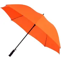 Falcone Golfparaplu Automatisch Windproof Oranje 120 Cm