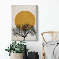 A.S. Création Canvas print DD123157 Winter Morning 0,5 x 0,7 m Goud Kantoor Hal/Gang Keuken Slaapkamer Woonkamer