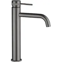 REA Wastafelkraan Lungo Grip Gun Grey High
