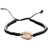 Marama - armband - white - black - shell