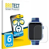 BROTECT - Screenprotector voor JoJoego 4G Smartwatch kids - Folie Beschermfolie transparant 6 Stuks