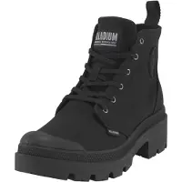 Palladium Veterlaarsjes 'Pallabase' zwart / wit
