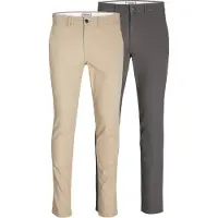 Jack & Jones Chino 'JJIMarco JJDave' beige / grafiet