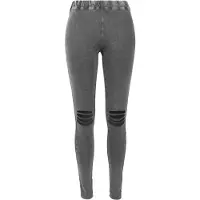 Urban Classics Leggings zwart gemêleerd