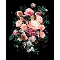 Overig Fotobehang Charming - Zwart - 2,50m X 100cm
