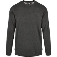 Urban Classics Basic Terry Crew T-shirt Met Korte Mouwen