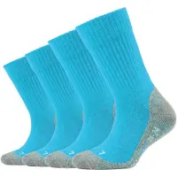 Camano Sportsokken 'Kim' blauw / grijs