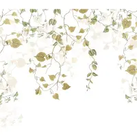 Overig Fotobehang Hedera - Wit - 2,80m X 300cm