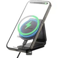 Baseus PrimeTrip Series C02 Mega Telefoonhouder auto - Magnetisch en MagSafe/Qi2 - Draadloos opladen - Zelfklevend - Zwart