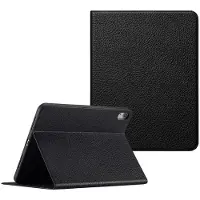 Selencia Riva Bookcase voor de Apple iPad 11 (2025) 11 inch A16 / iPad 10 (2022) 10.9 inch - Zwart