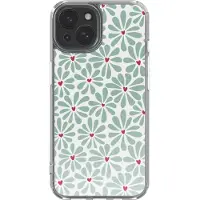 IMoshion Design hoesje voor de Apple iPhone 15 - Bloom Love Sage Green