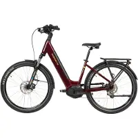 SAXONETTE Deluxe SUV Easy ebike midmotor 8 sp 14.5 Ah wijnrood