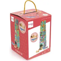 Scratch Stapeltoren - Zeemeerminnen - 5 Stuks - Met Houten Figuurtjes - 1 Jaar