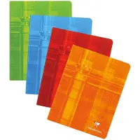 Clairefontaine geruit schrift A5+ assorti 10 stuks 36 vellen (5 mm)