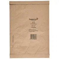 Mail lite gewatteerde envelop bruin 363 x 476 mm - zelfklevend (50 stuks)