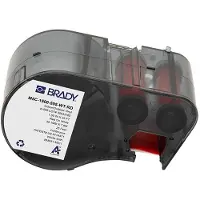 Brady M5C-1500-595-WT-RD tape vinyl rood op wit 38,1 mm x 7,62 m (origineel)