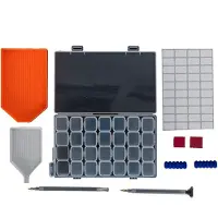 Crystal Art diamond painting accessoire kit met opbergdoos