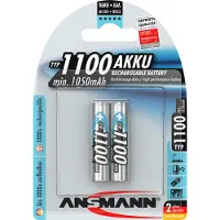 Ansmann 5035222, 1x2, NiMH batterij, 1100 Micro AAA, 1050 mAh