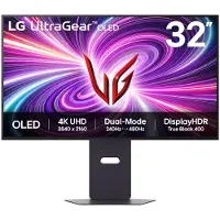 LG Gaming Monitor UltraGear OLED 32GX870A-B 32" 240 Hz 4K UHD
