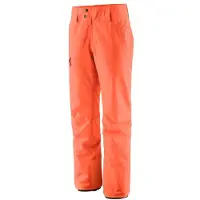 Patagonia Skibroek Women Insulated Powder Town Pants Reg Orange Peel-XS