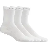 Craft ACTIVE HIGH SOCK 3-PACK Unisex Sportsokken - Wit