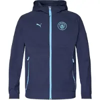 Puma Sportjas 'MCFC' navy / lichtblauw