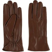 Sarlini Leren Dames Handschoenen Cognac