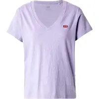 Levi's Perfect Slub Vneck Heirloom Lilac Slub Size: S | T-Shirts Outlet | Dames | Paars
