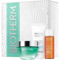 Biotherm AQUASOURCE ROUTINE SET: Aquasource Hyalu Plump Gel 50ml + Biosource renew oil 30ml + Lait Corporel 50ml