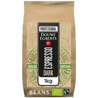 Douwe Egberts Espresso Organic en Fairtrade Dark Roast koffiebonen 1 kg