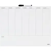 Desq frameless weekplanbord 40 x 50 cm