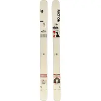 Faction - Ski's - Prodigy 3 Capsule 2026 voor Unisex van Hout - Maat 164 cm - Wit