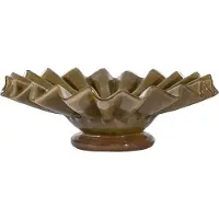 By On Lori Kom 18 Cm Groen / Beige - Decoratieve accessoires Mondgeblazen Glas Green - 5280606212