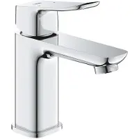 GROHE Dice Wastafelmengkraan - S-Size - Waterbesparend - Inclusief Push-Open Waste - Chroom
